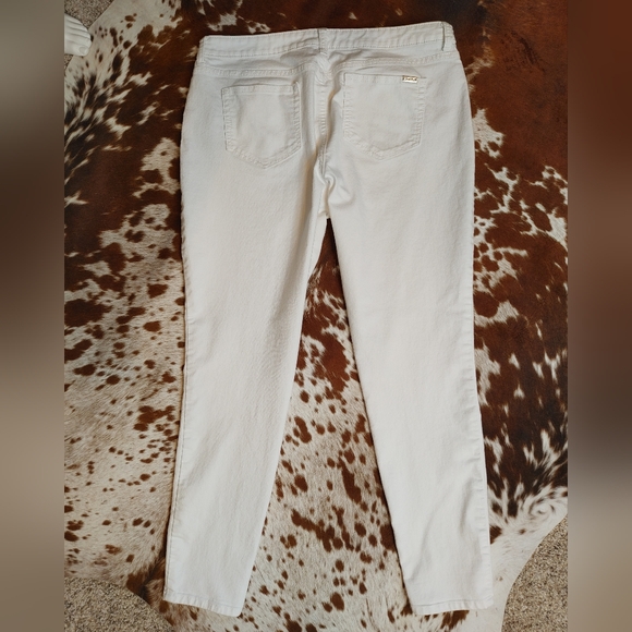 JENNIFER LOPEZ WHITE SKINNY JEANS, WHITE 14 - Picture 6 of 11
